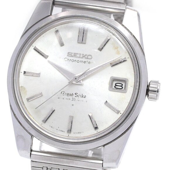 SEIKO Grand Seiko Cal.5722A Date Hand Winding Men's Watch_ - Picture 1 of 9